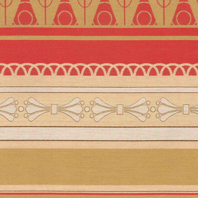 Klismos Scarlet Woven Flat Upholstery Fabric