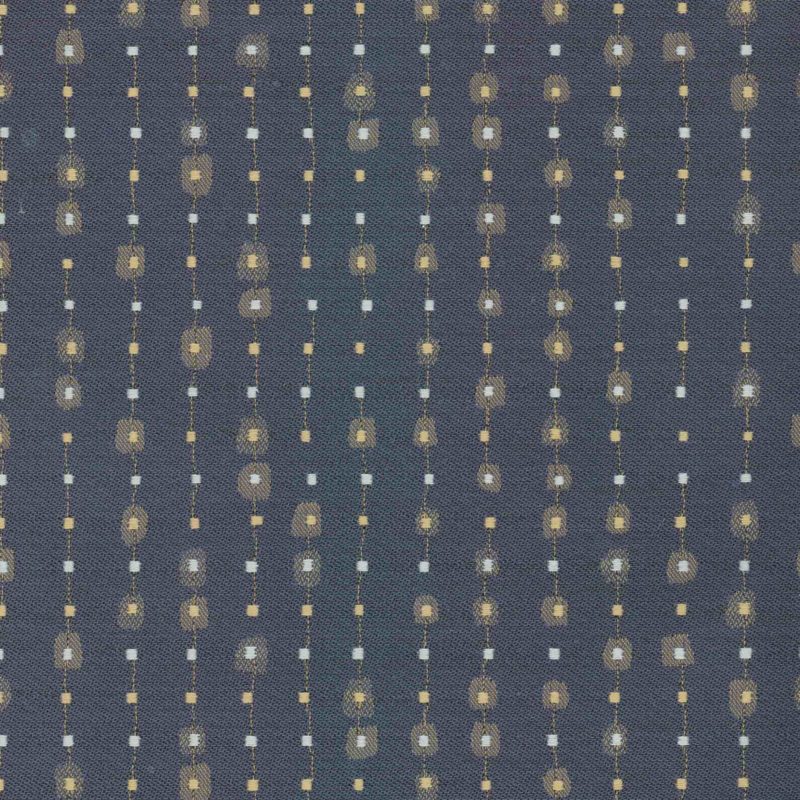 Piper Indigo Woven Flat Furniture Upholstery Fabric